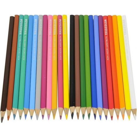 Kredki ołówkowe Koh-i-Noor TrioColor, 24 kolory - 2